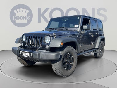 2016 Jeep Wrangler Unlimited Willys