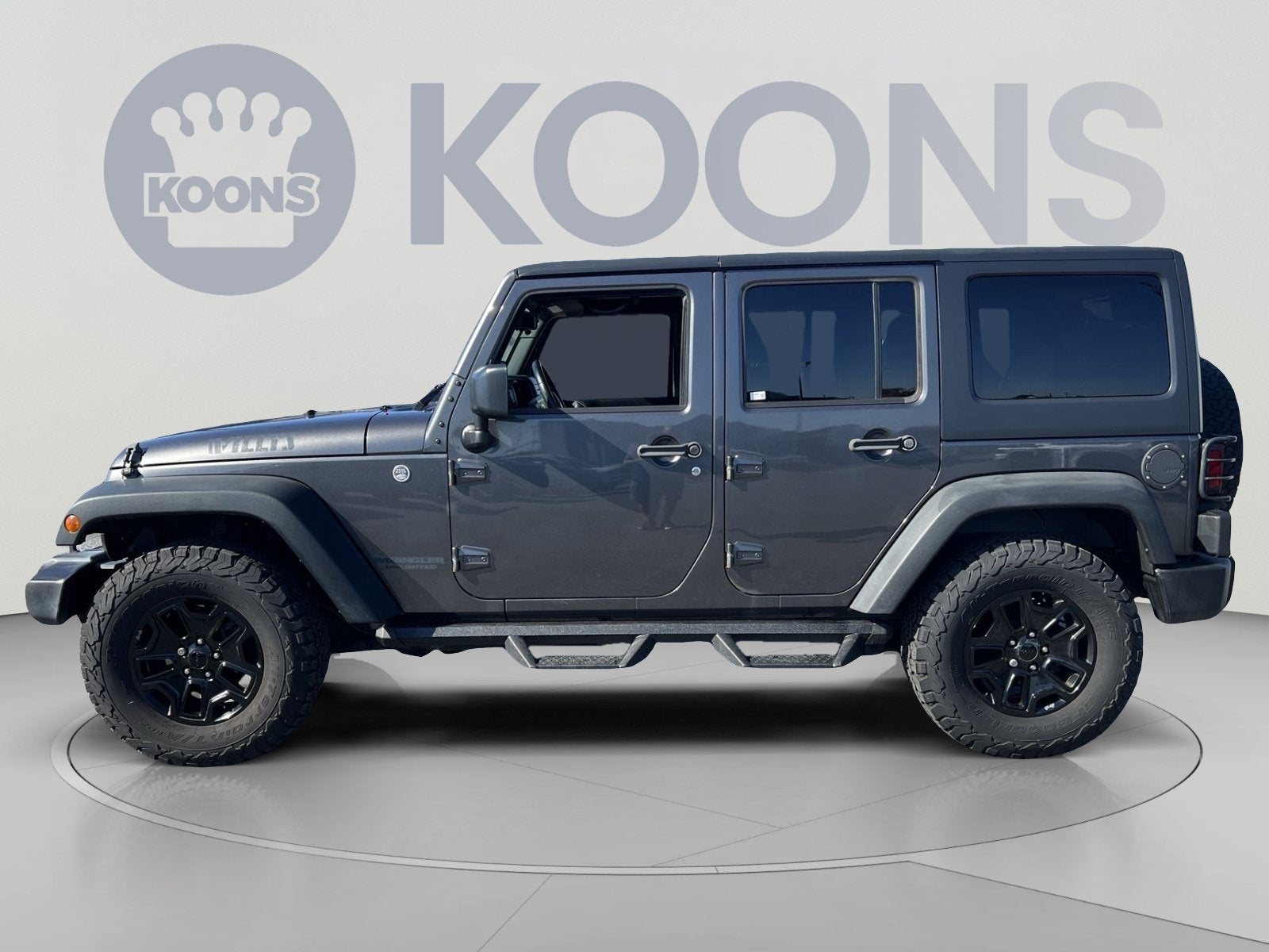 2016 Jeep Wrangler Unlimited Willys