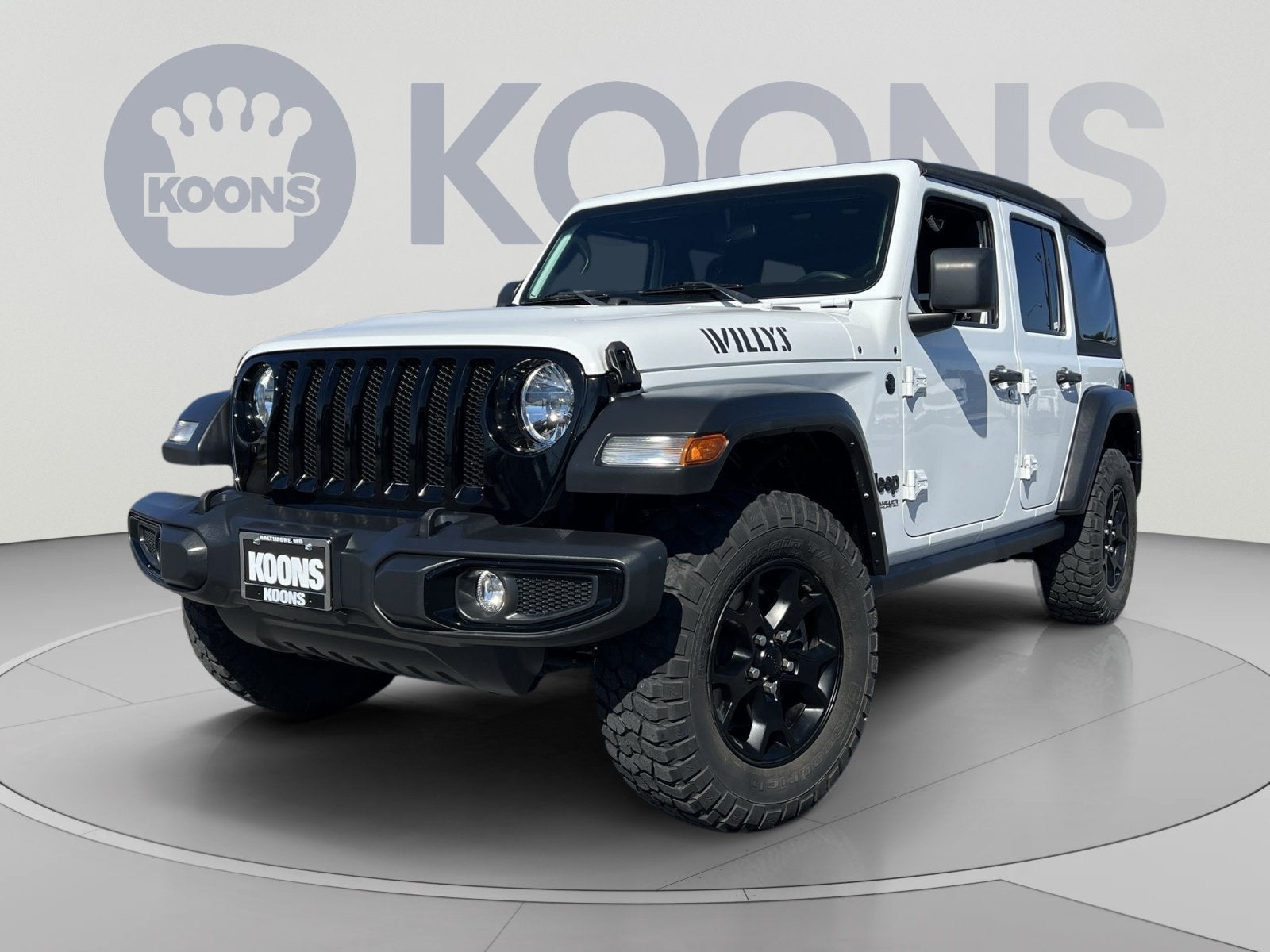 2021 Jeep Wrangler Unlimited Willys