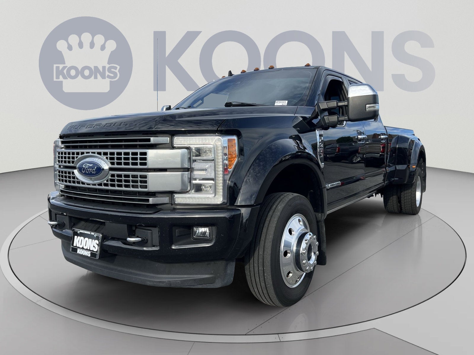 2019 Ford F-450SD Platinum