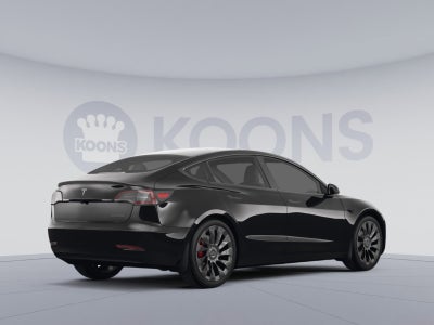 2023 Tesla Model 3 Performance