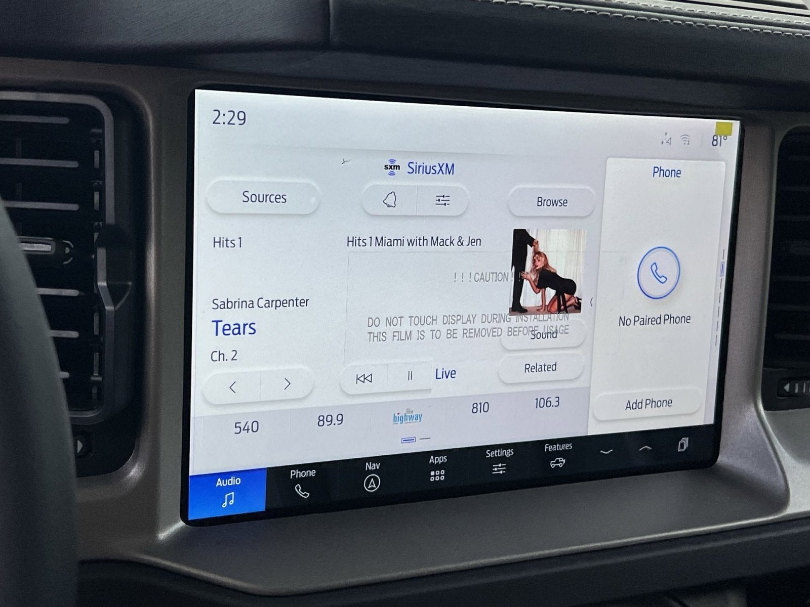 2025 Ford Bronco Outer Banks