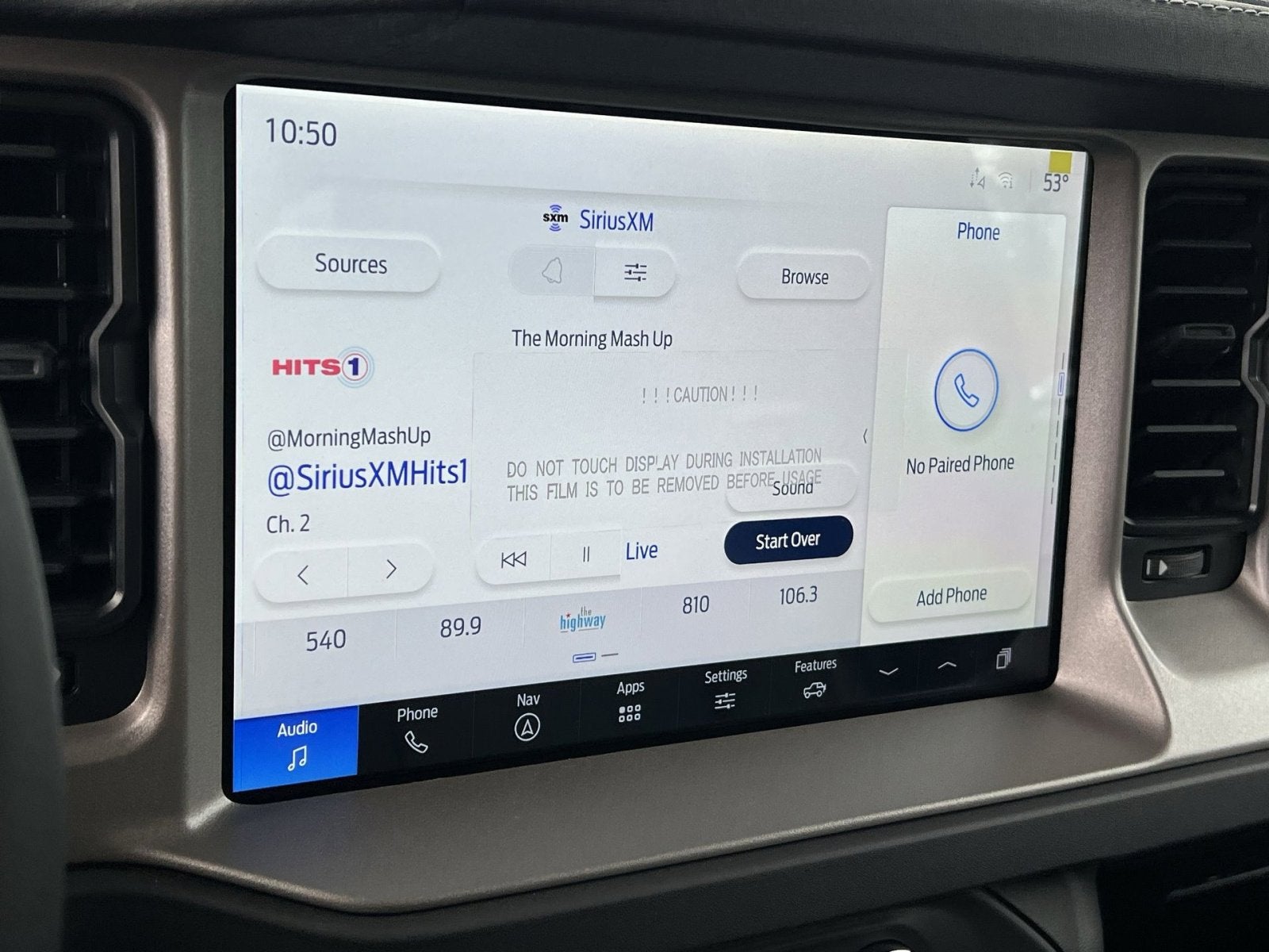 2025 Ford Bronco Outer Banks