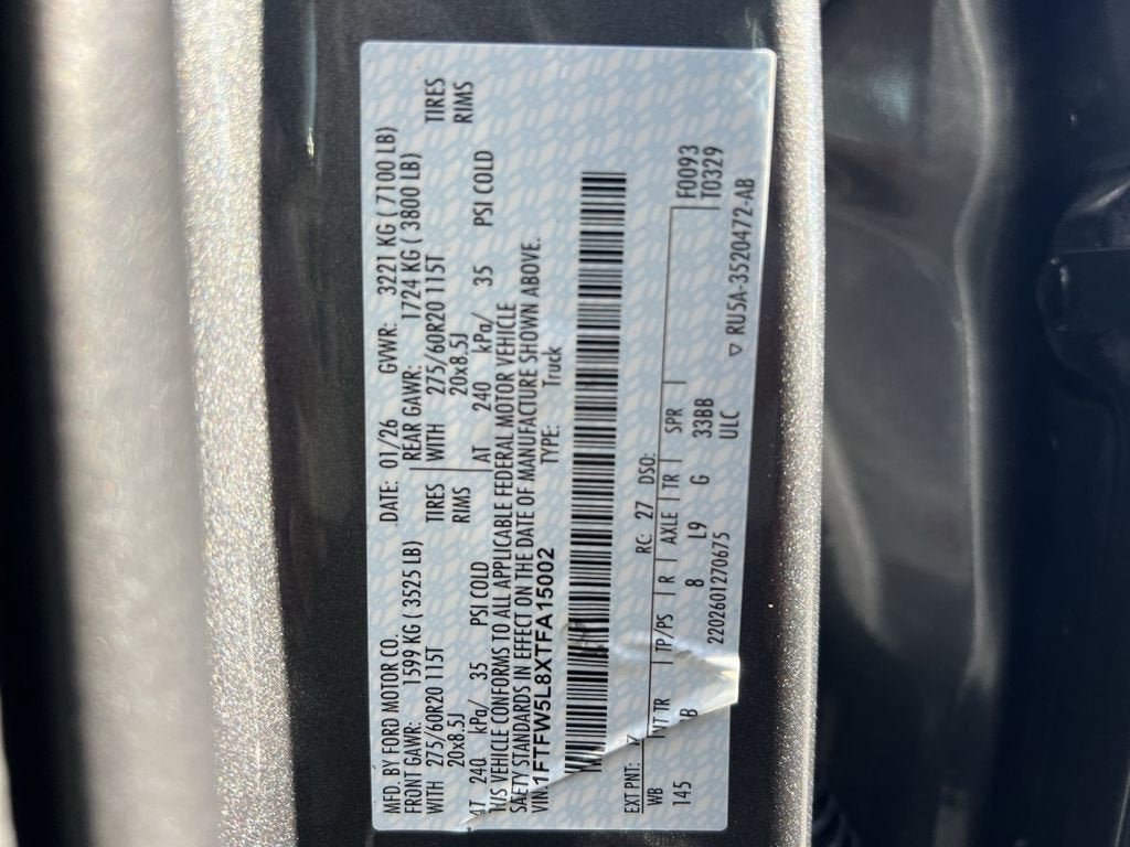 2026 Ford F-150 Lariat