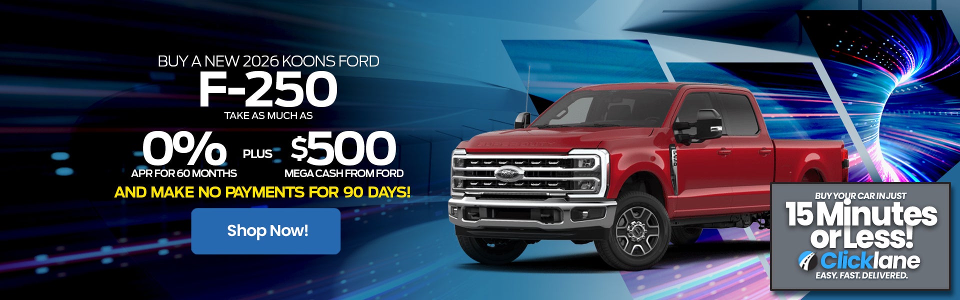 2026 Ford F250 Rebate Offer